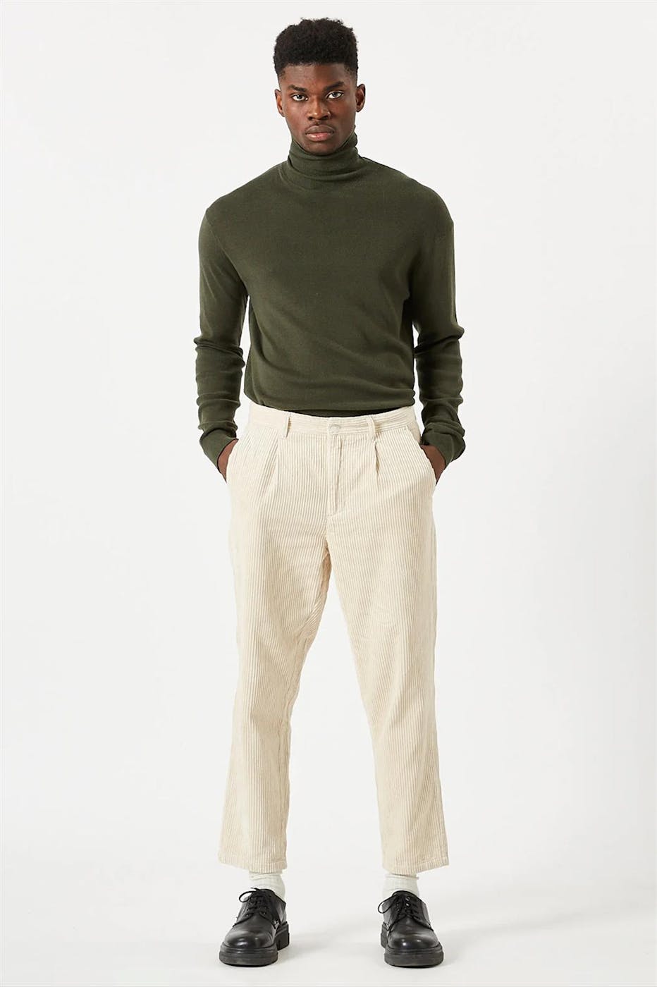 Minimum - Ecru Bratis broek