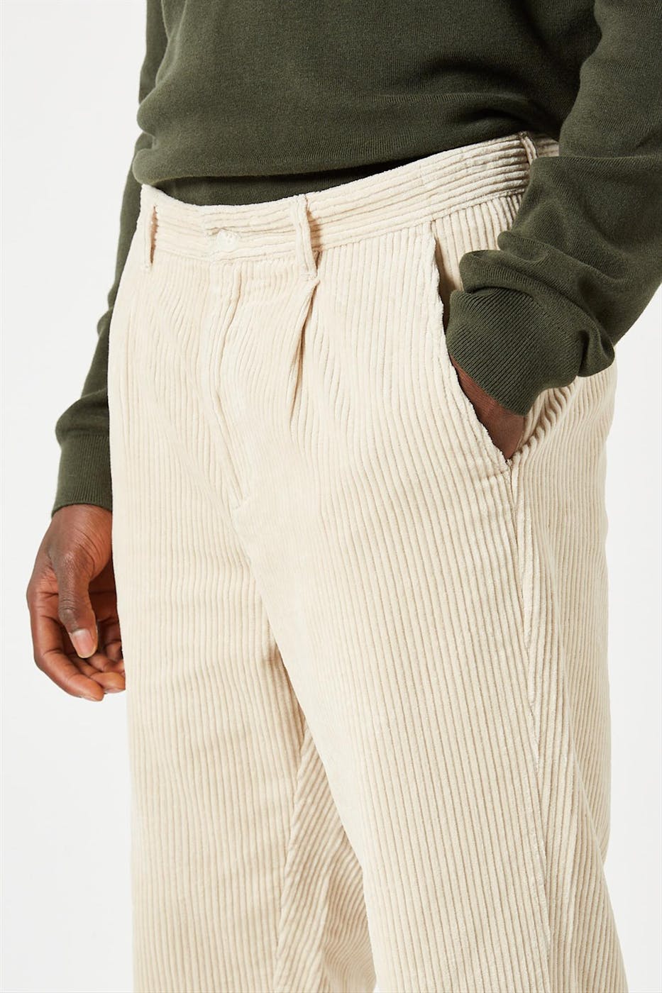 Minimum - Ecru Bratis broek