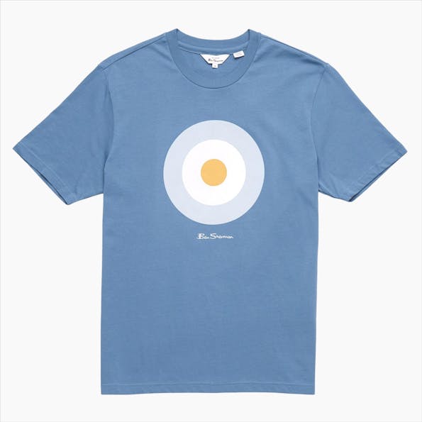 Ben Sherman - Blauwe Signature Target T-shirt