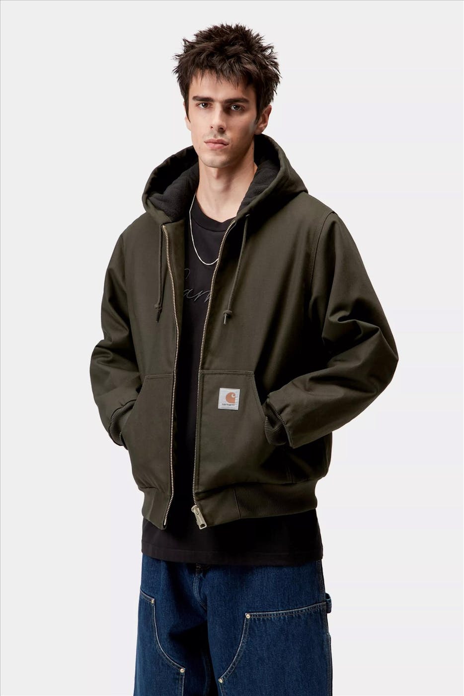 Carhartt WIP - Donkergroene Active jas