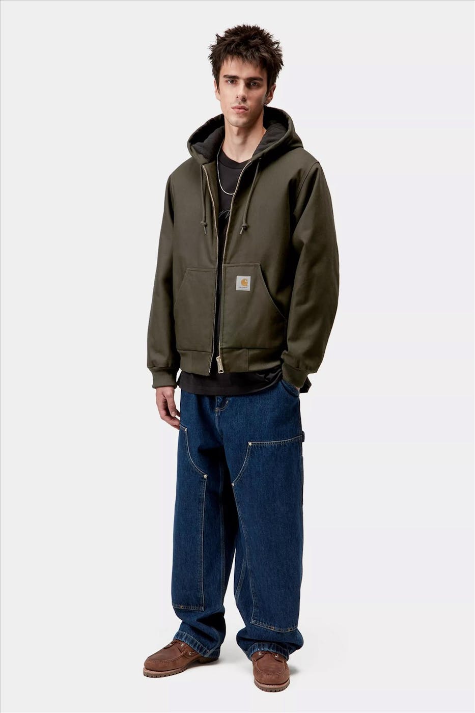 Carhartt WIP - Donkergroene Active jas