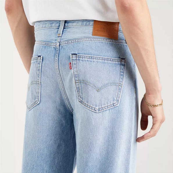 Levi's - Lichtblauwe Stay Loose straight jeans