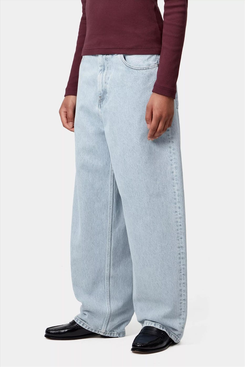 Carhartt WIP - Lichtblauwe W' Brandon pant