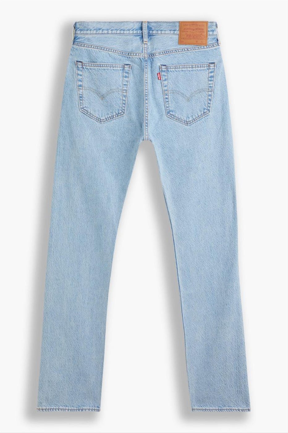 Levi's - Lichtblauwe 501 Original straight jeans