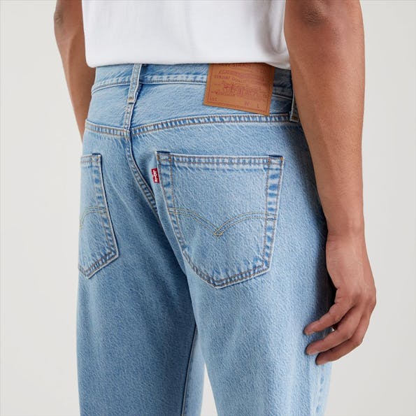 Levi's - Lichtblauwe 501 Original straight jeans