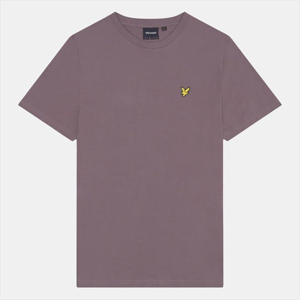 Lyle & Scott - Paarse Plain T-shirt