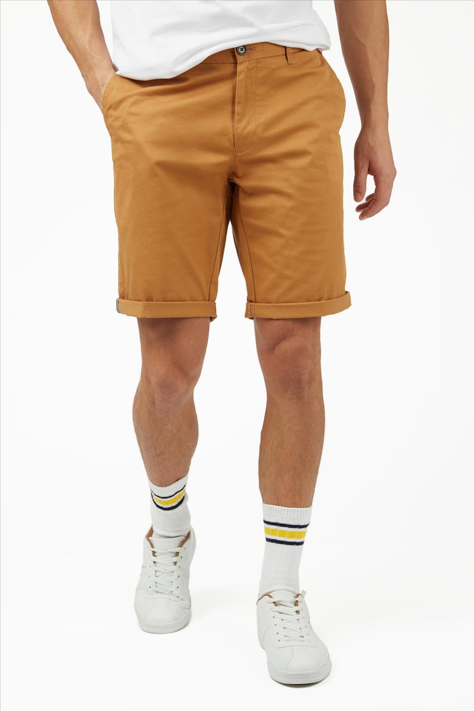 Ben Sherman - Roestbruine Original chino short