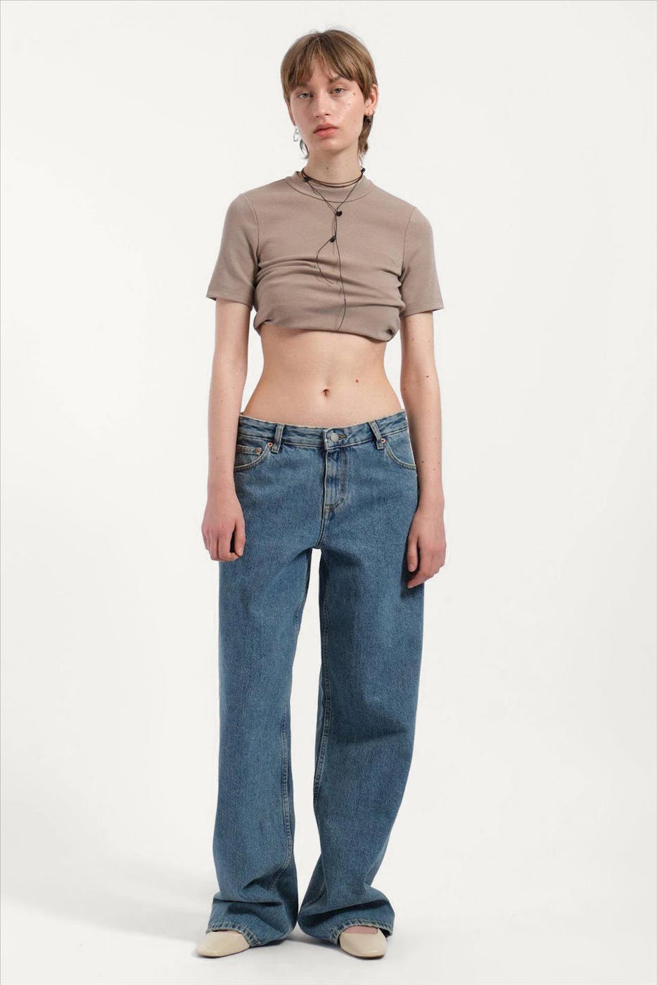 Dr. Denim - Blauwe Retro Hill relaxed jeans