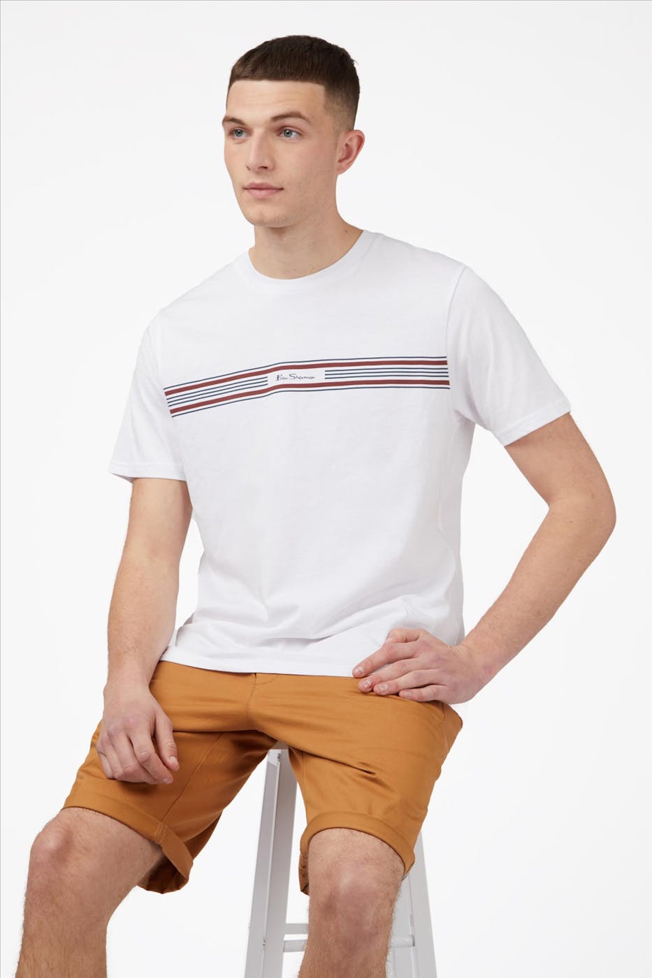 Ben Sherman - Roestbruine Original chino short