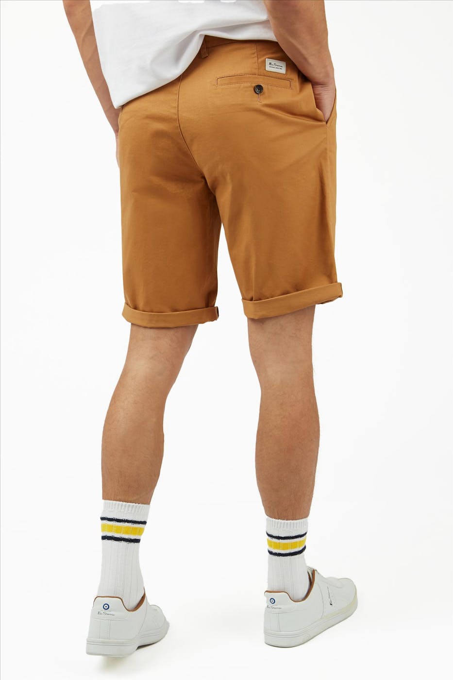 Ben Sherman - Roestbruine Original chino short