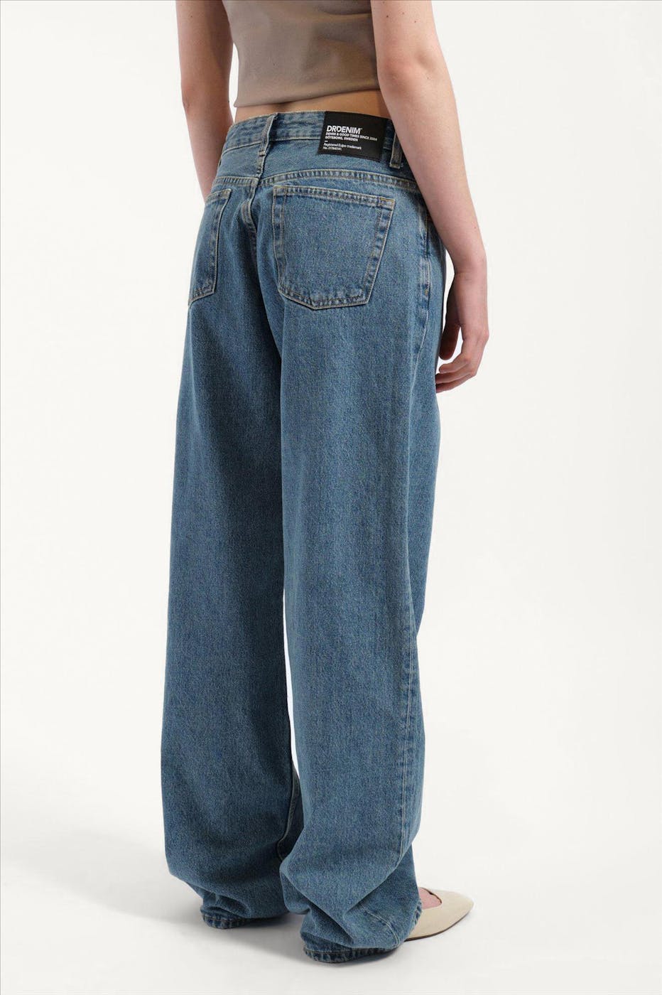 Dr. Denim - Blauwe Retro Hill relaxed jeans
