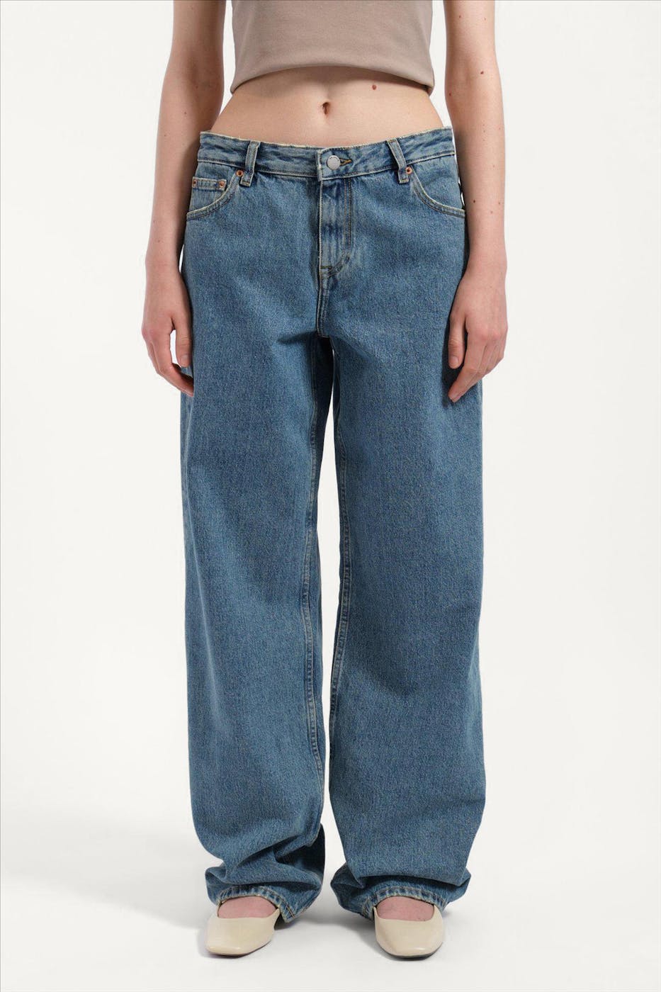 Dr. Denim - Blauwe Retro Hill relaxed jeans