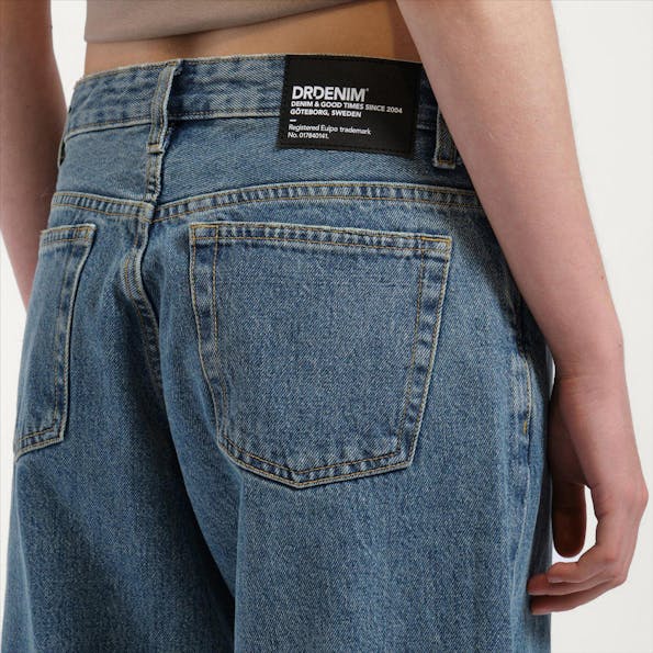 Dr. Denim - Blauwe Retro Hill relaxed jeans