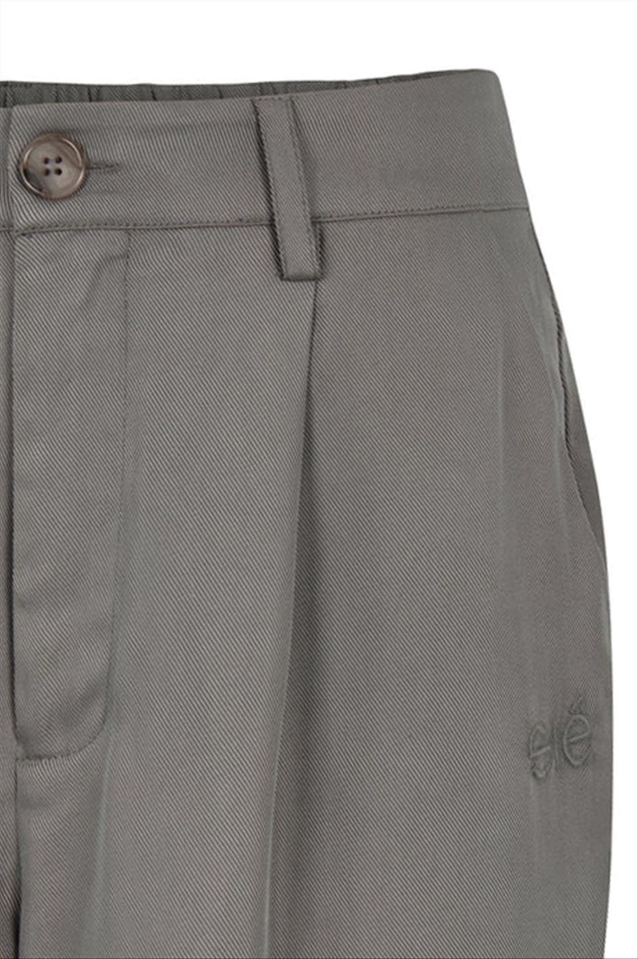 esmé studios - Taupe Essif Wide broek