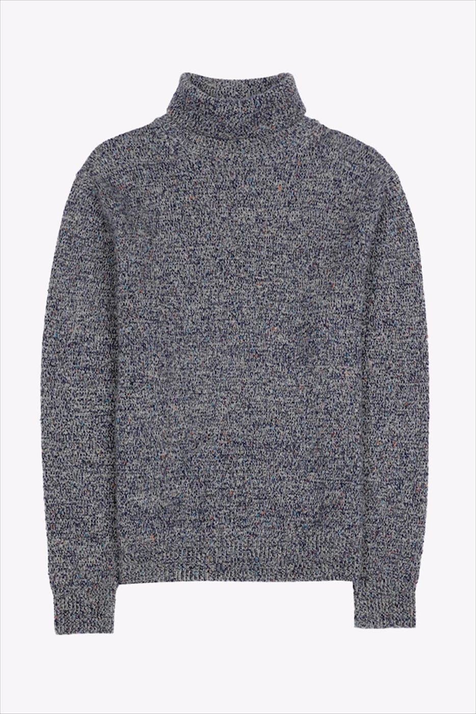 Antwrp - Blauw-Witte Ink Blue trui