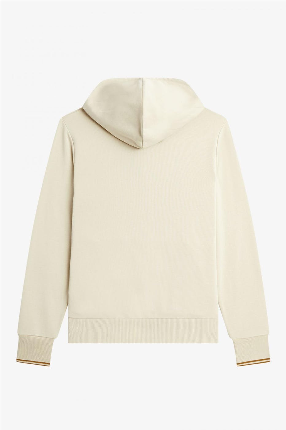Fred Perry - Beige Tipped hoodie