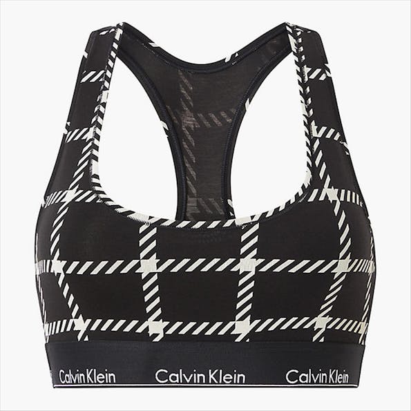 Calvin Klein Underwear - Zwart-witte Unlined Bralette