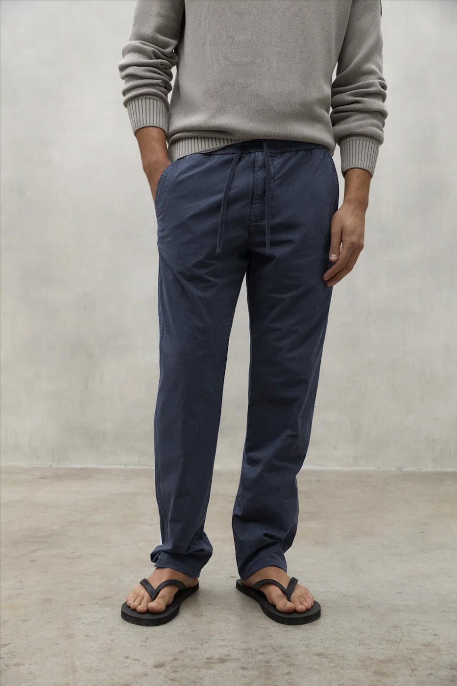 ECOALF - Donkerblauwe Isna broek