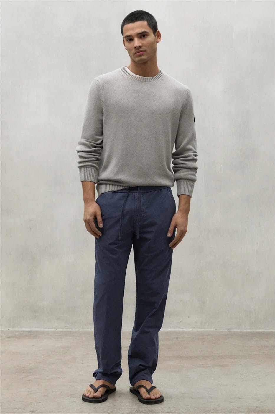 ECOALF - Donkerblauwe Isna broek
