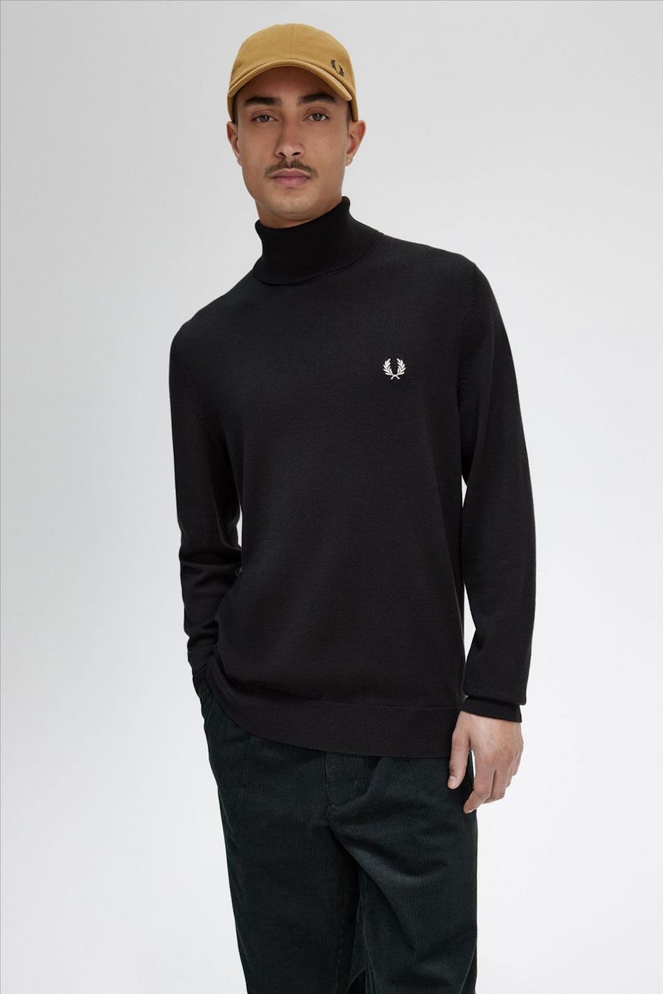 Fred Perry - Donkergroene Logo coltrui