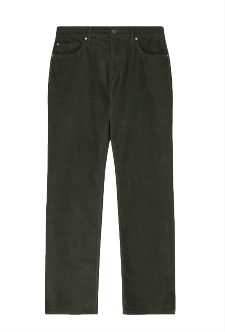 Lee Cooper - Donkergroene 112ZP Cordu broek