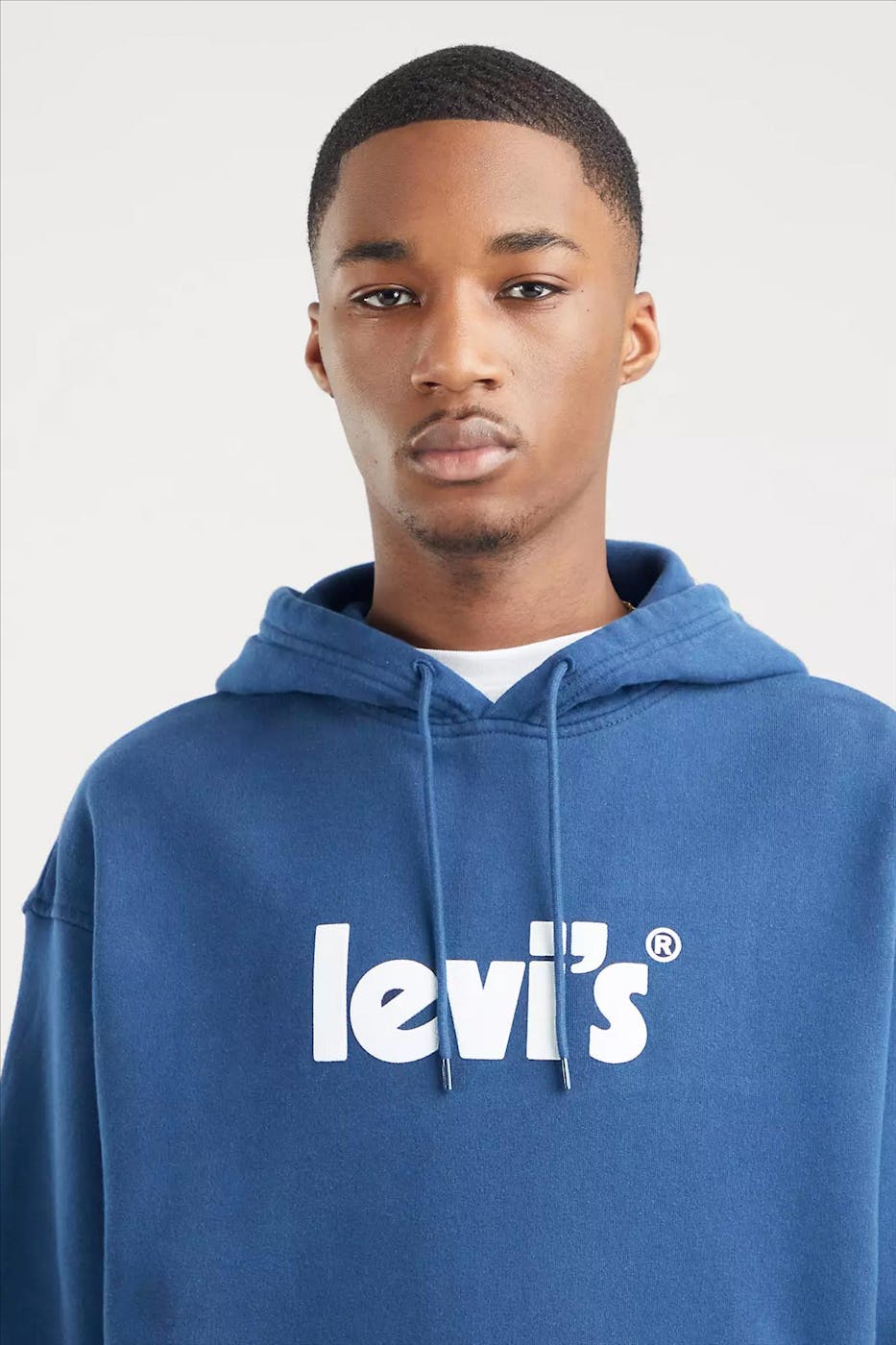 Levi's - Blauwe Graphic hoodie
