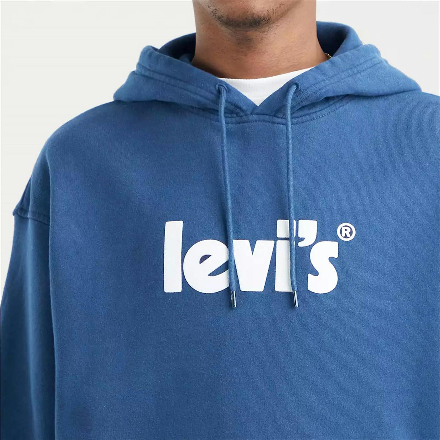 Levi's - Blauwe Graphic hoodie