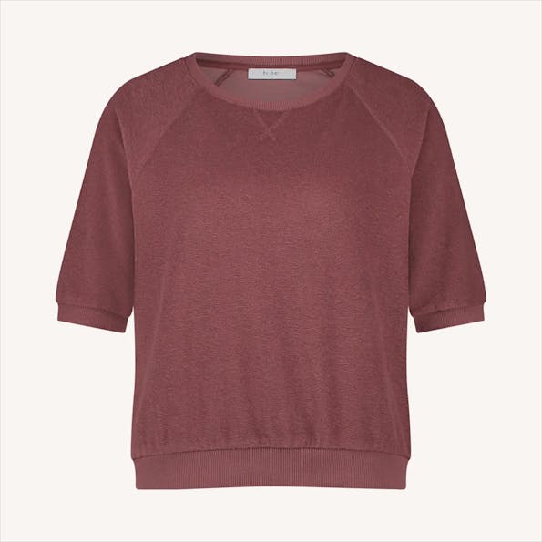BY BAR - Rozebruine Neva Slub sweater