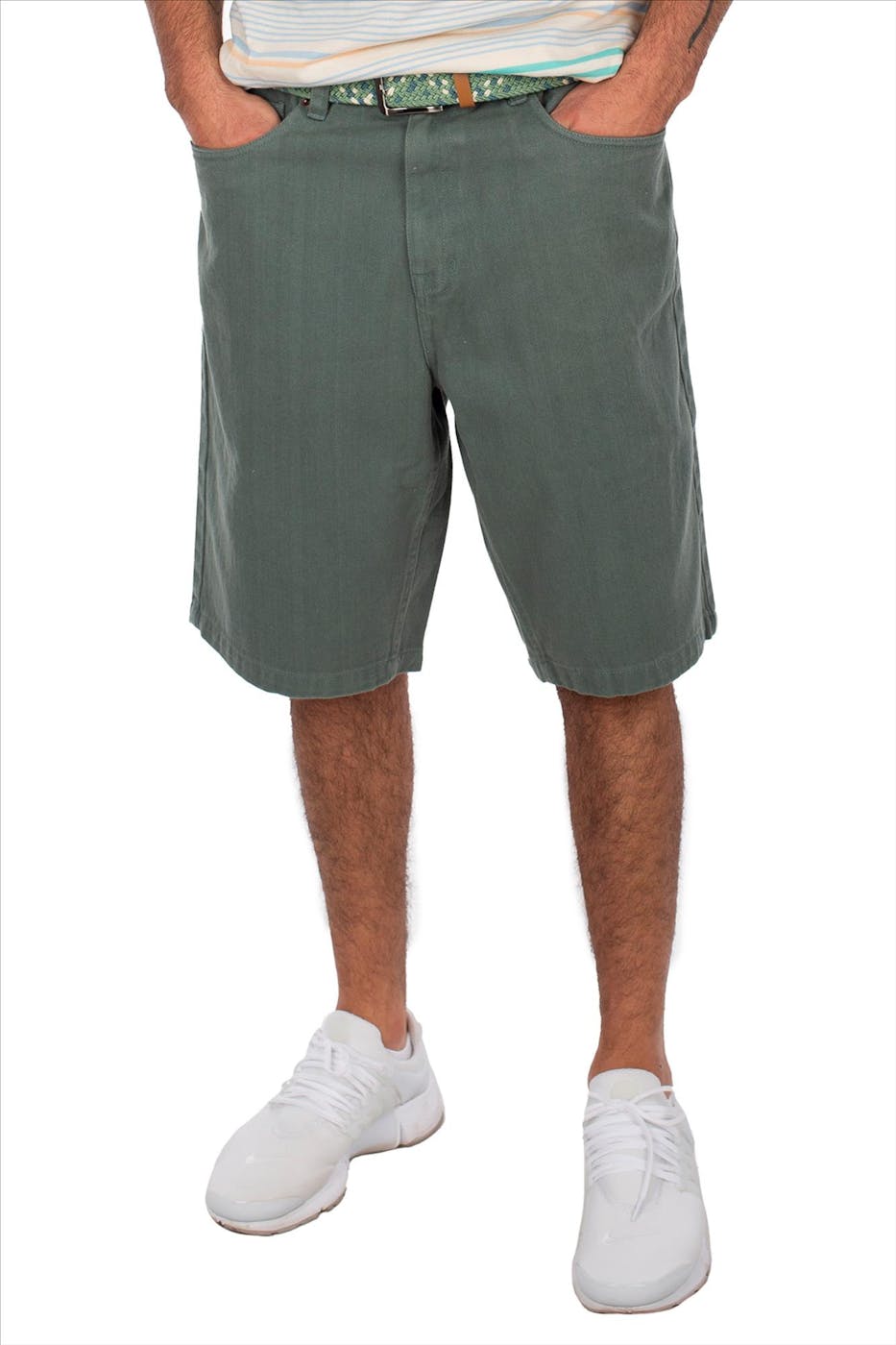 Iriedaily - Groene Nanolo short
