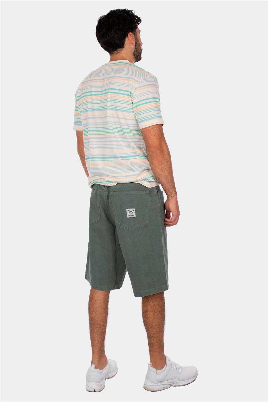 Iriedaily - Groene Nanolo short