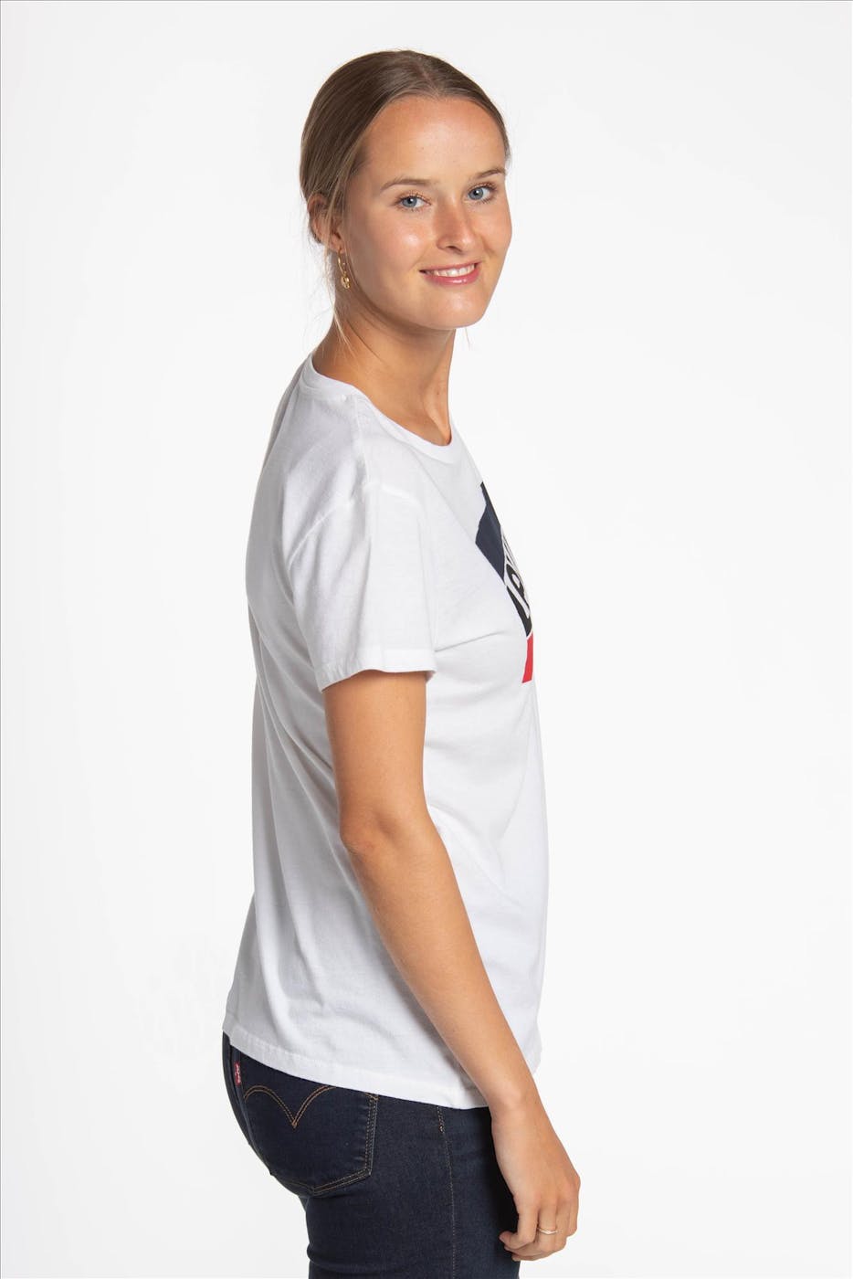Levi's - LEVIS - Sportswear - T-shirt met ronde hals en korte mouw - wit