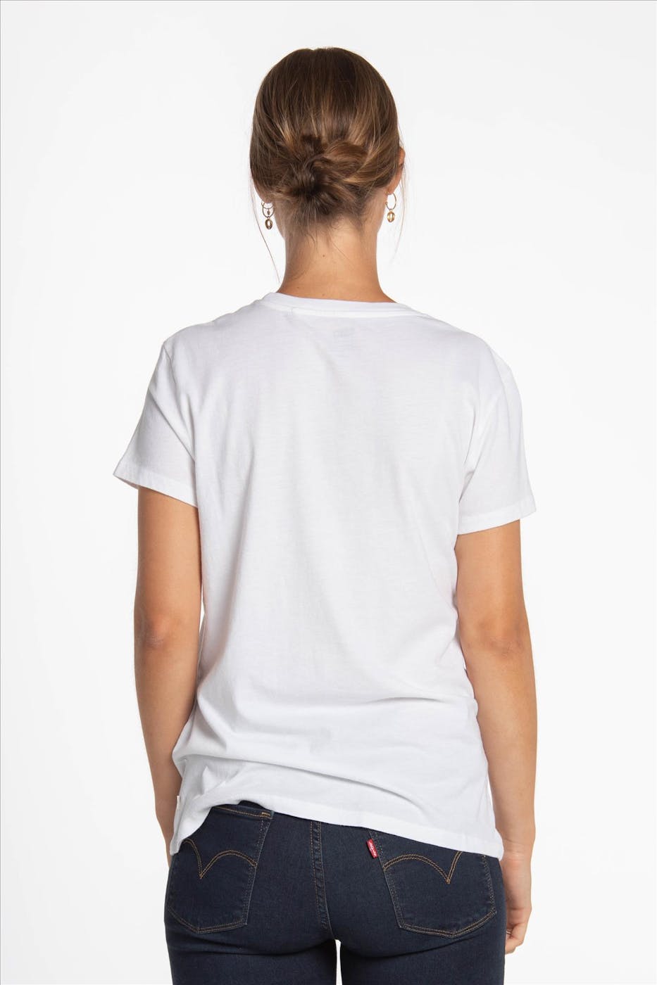 Levi's - LEVIS - Sportswear - T-shirt met ronde hals en korte mouw - wit