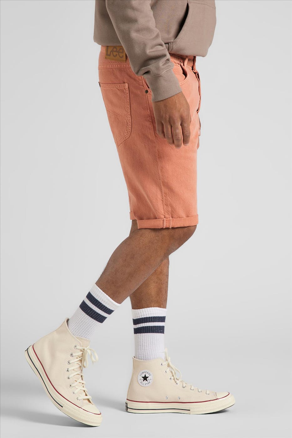 Lee - Terracotta 5 Pocket jeansshort