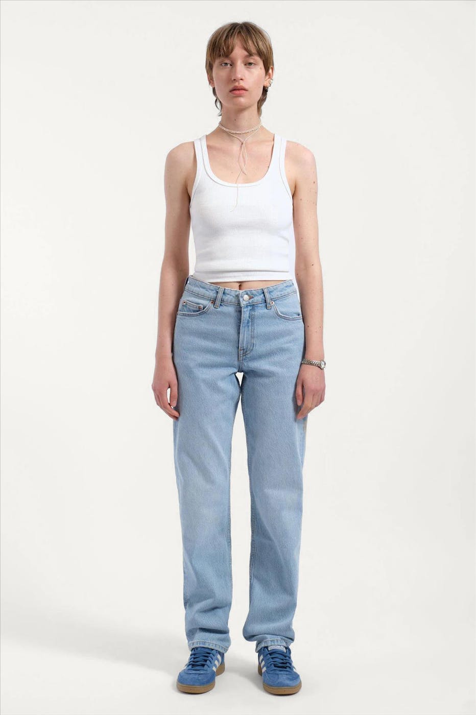 Dr. Denim - Lichtblauwe Arch straight jeans