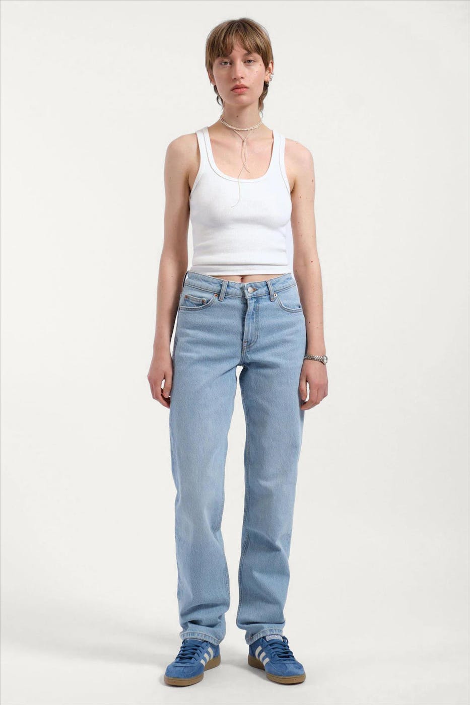 Dr. Denim - Lichtblauwe Arch straight jeans