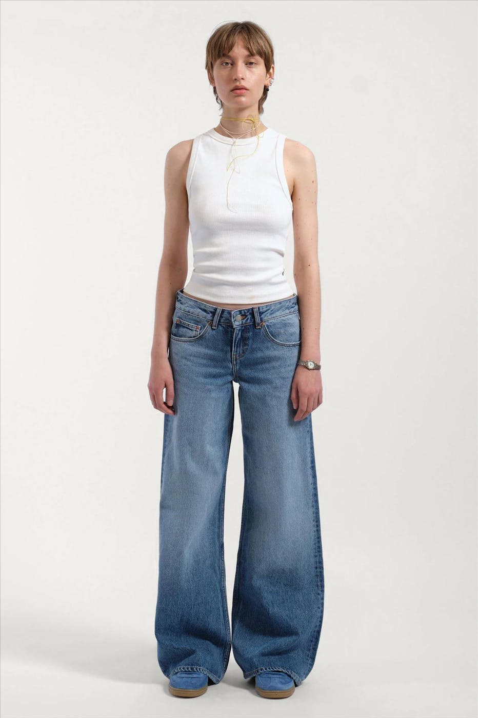 Dr. Denim - Blauwe Rhue Flared jeans
