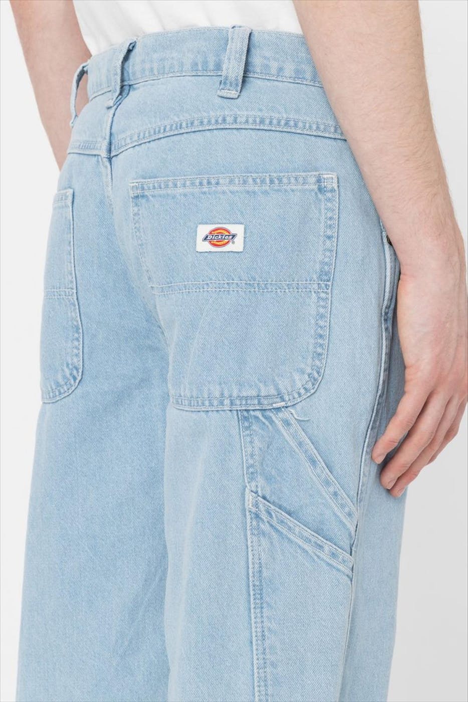 Dickies - Lichtblauwe Garyville jeansbroek