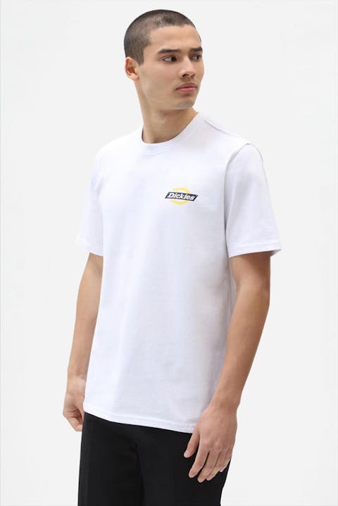 Dickies - Witte Ruston T-shirt met rugprint