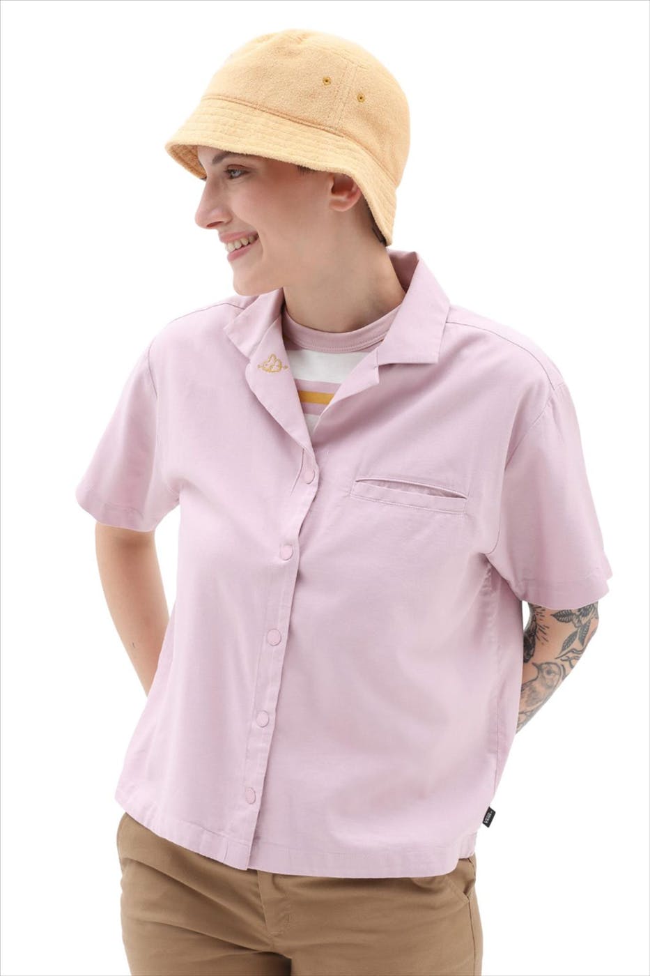Vans - Lichtpaarse Karina blouse
