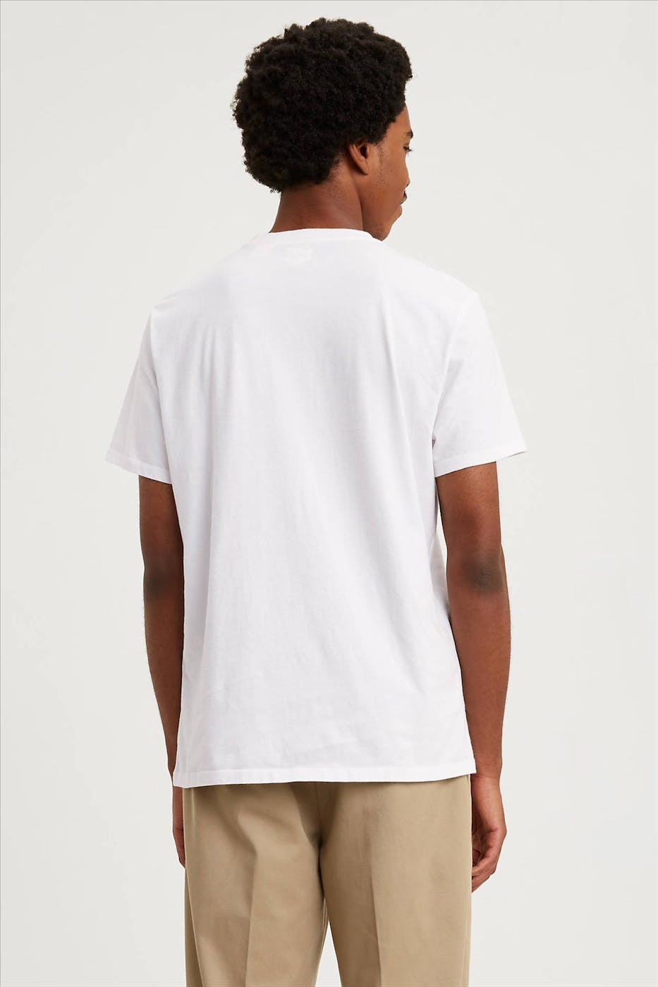 Levi's - Witte Batwing Logo T-shirt