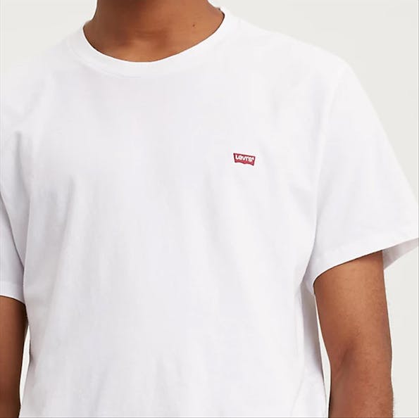 Levi's - Witte Batwing Logo T-shirt