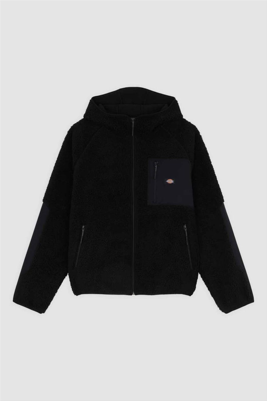 Dickies - Zwarte Central High Pile jas