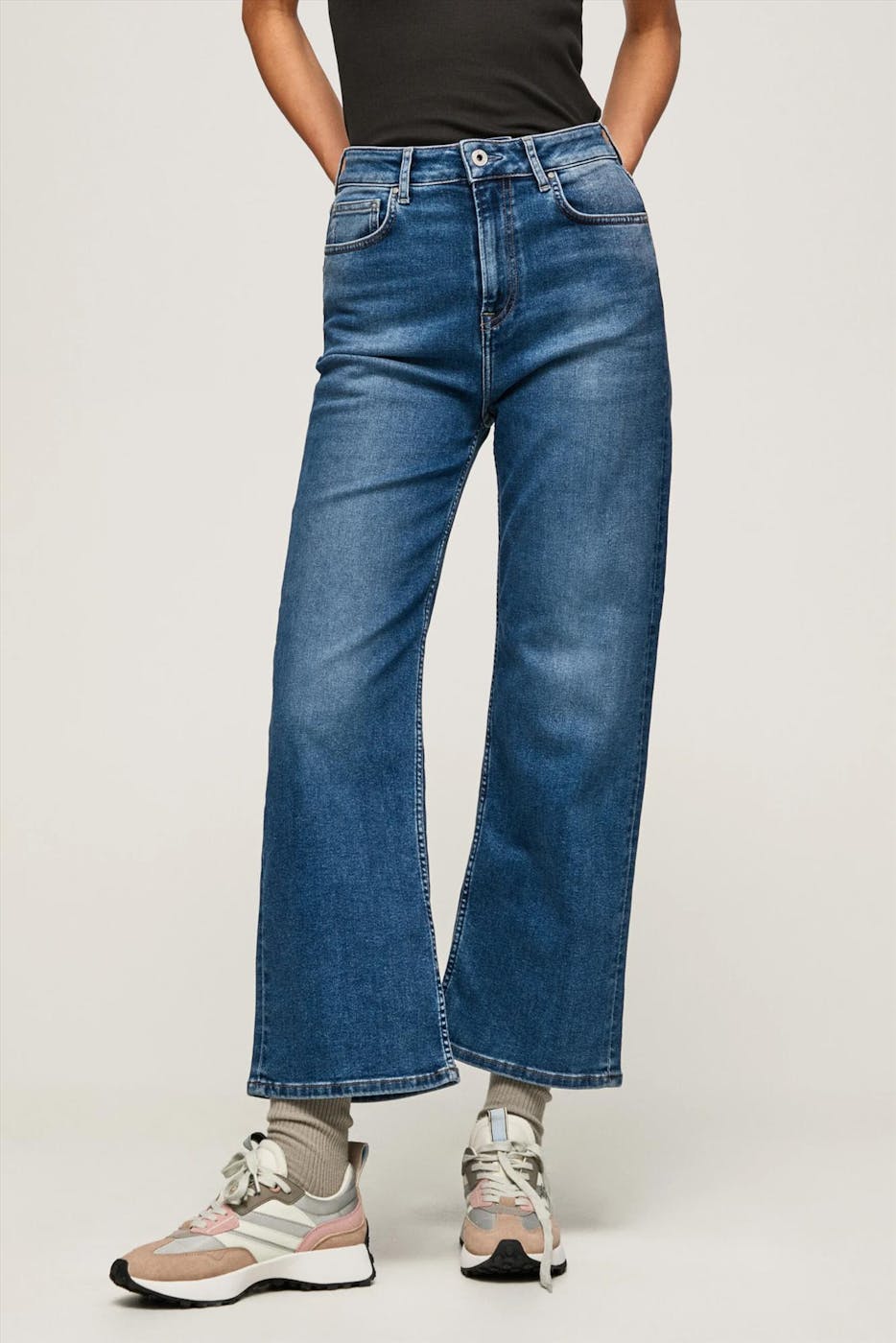 Pepe Jeans London - Blauwe Lexa Sky High jeans