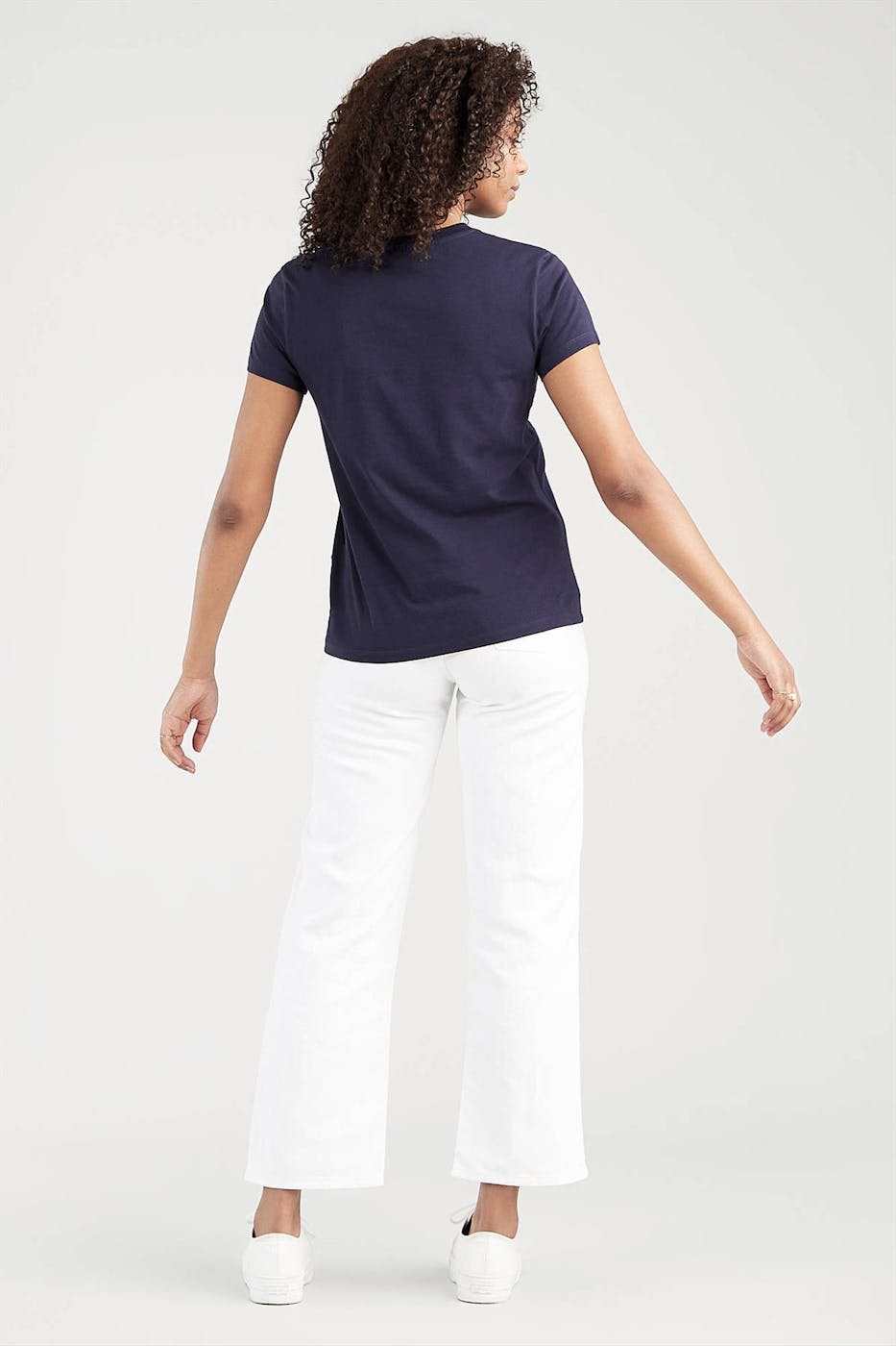 Levi's - Blauwe Batwing Logo T-shirt