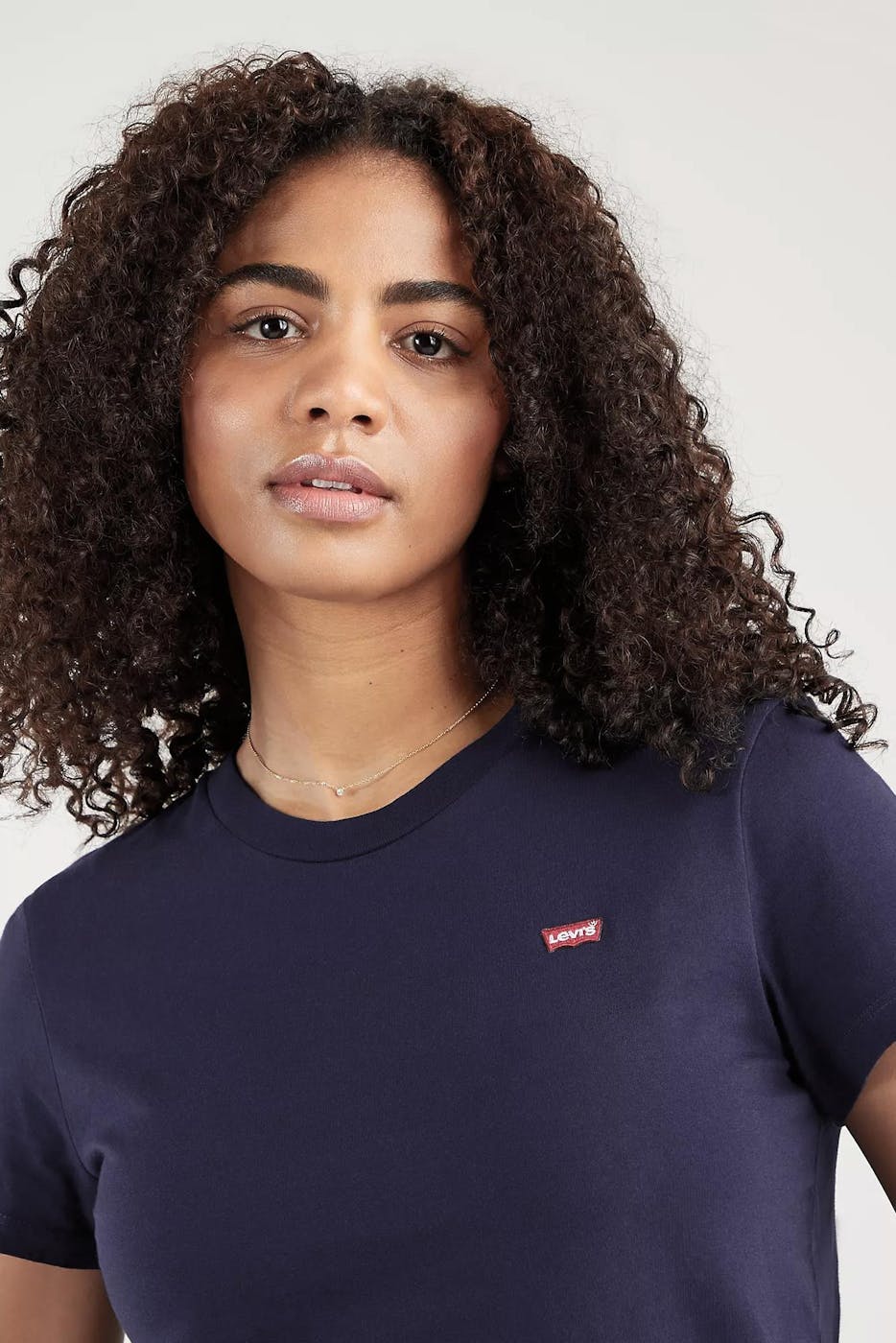 Levi's - Blauwe Batwing Logo T-shirt