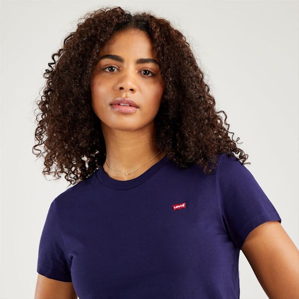 Levi's - Blauwe Batwing Logo T-shirt