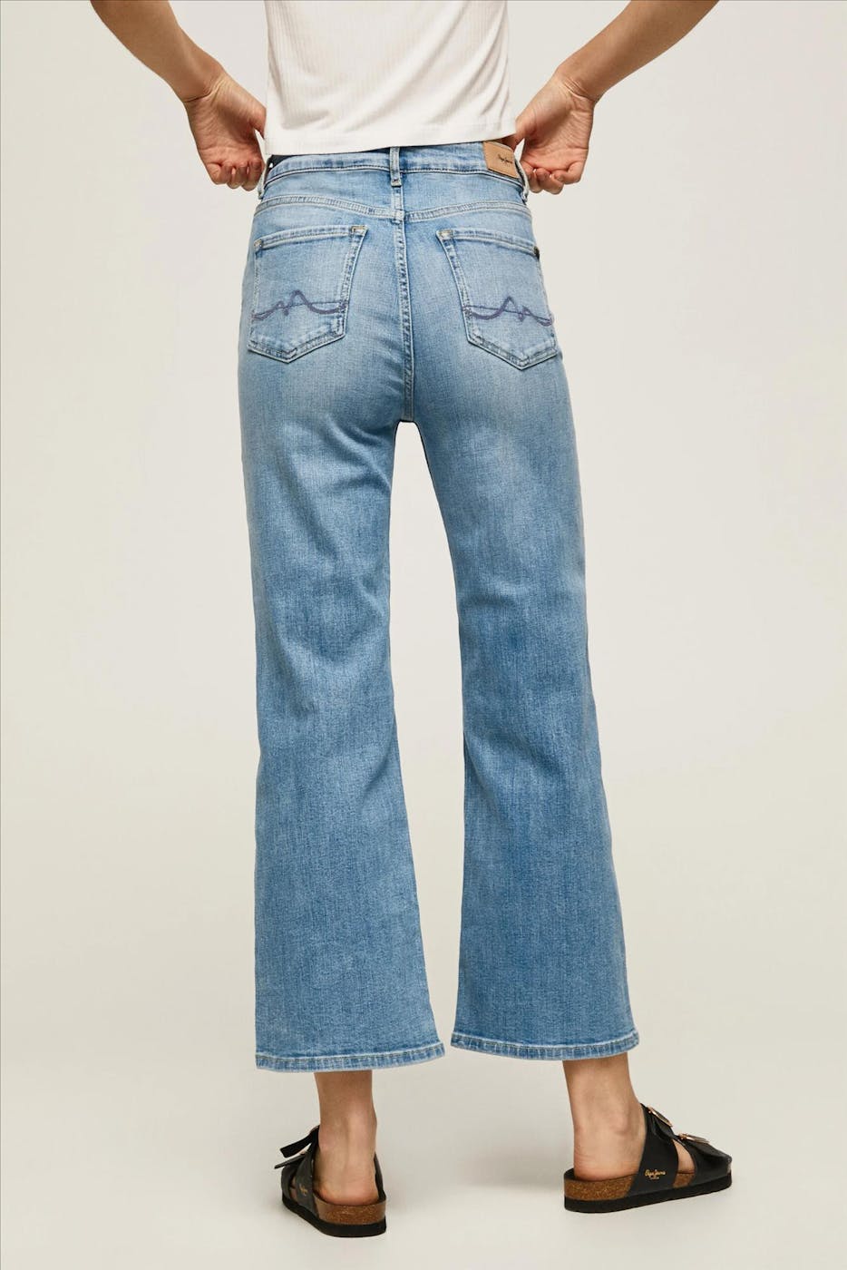 Pepe Jeans London - Lichtblauwe Lexa Sky High jeans
