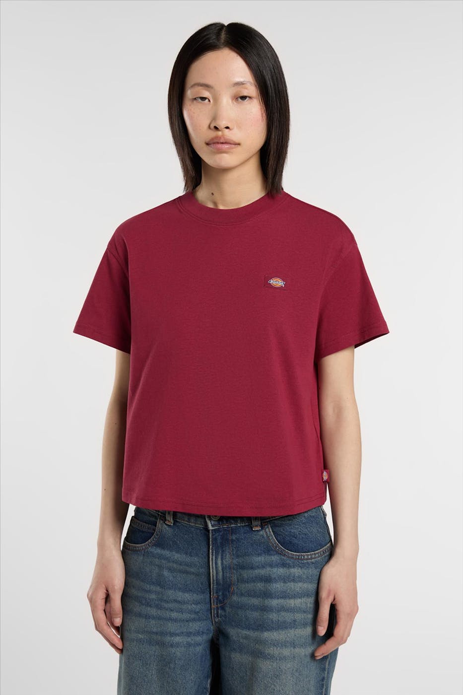 Dickies - Bordeaux Oakport Boxy T-shirt