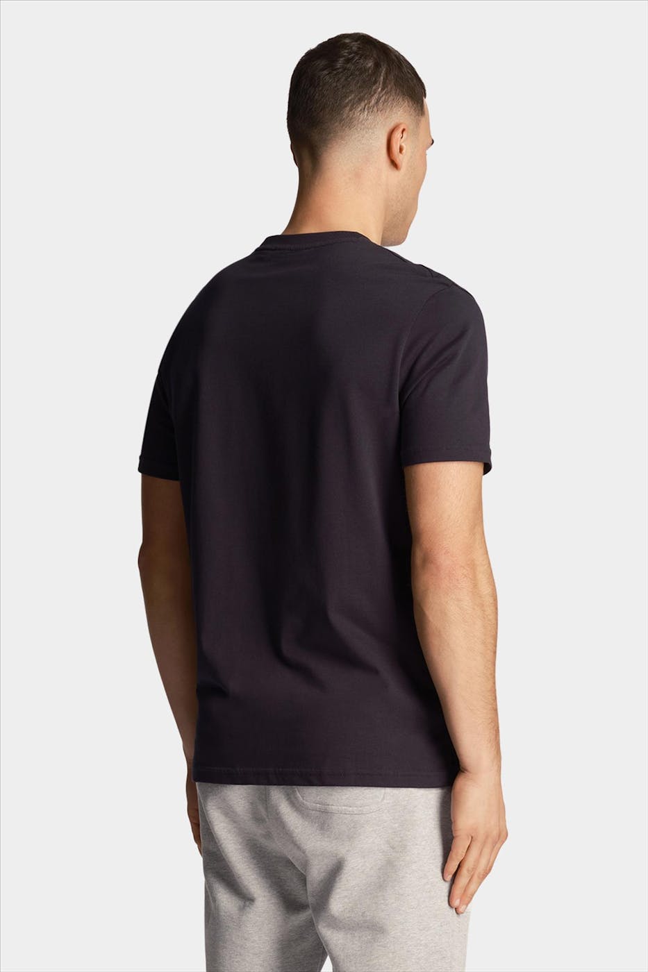 Lyle & Scott - Donkerblauwe Contrast Pocket T-shirt