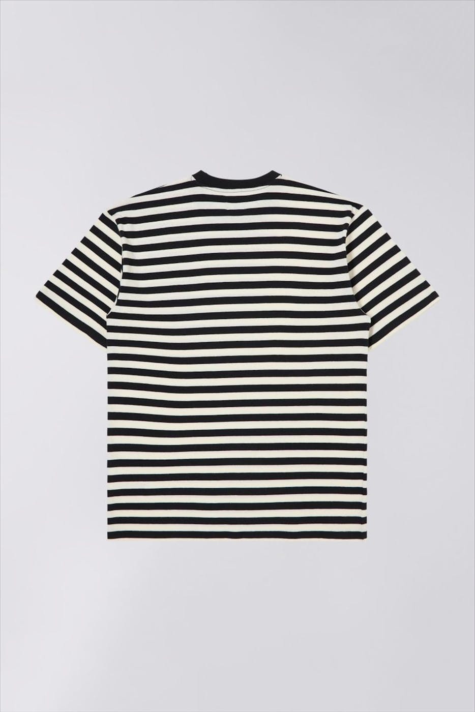Edwin - Zwart-Witte Basic Stripe T-shirt